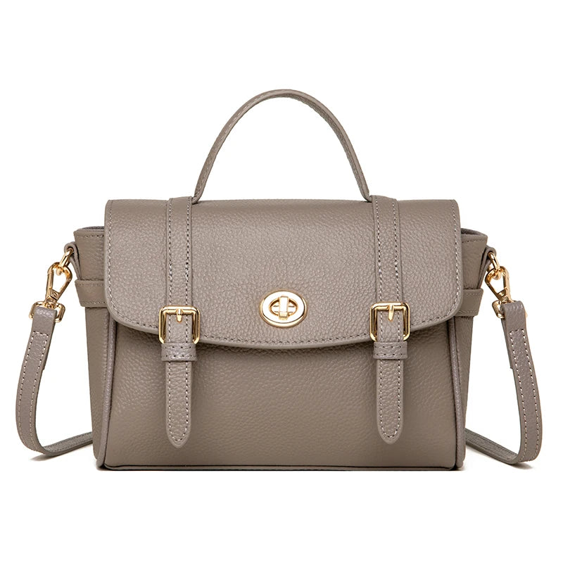 2023 New Soft Leather Shoulder Messenger Bag Women's Simple Mobile Phone Zero Wallet Handbags Luxury Bags For Wome Cowhide Bags
