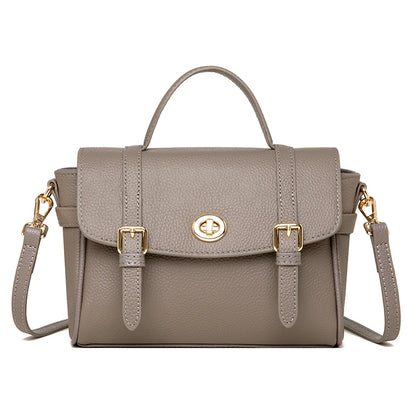 2023 New Soft Leather Shoulder Messenger Bag Women's Simple Mobile Phone Zero Wallet Handbags Luxury Bags For Wome Cowhide Bags
