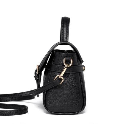 2023 New Soft Leather Shoulder Messenger Bag Women's Simple Mobile Phone Zero Wallet Handbags Luxury Bags For Wome Cowhide Bags
