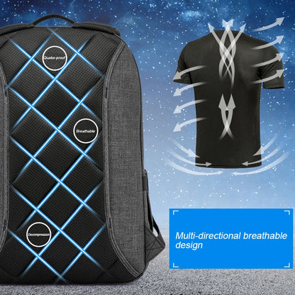 2023 New Waterproof Backpacks Anti-theft Business Men Backpack School Bag 15.6 Inch Laptop Travel Backpack High Capacity Mochila