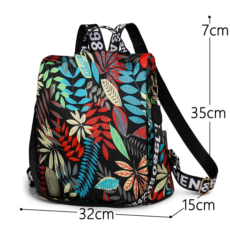 2023 New Waterproof Oxford Cloth Women Backpack Designer Travel Bagpack Fashion School Bags Casual Lides Shoulder Bag Sac a Main
