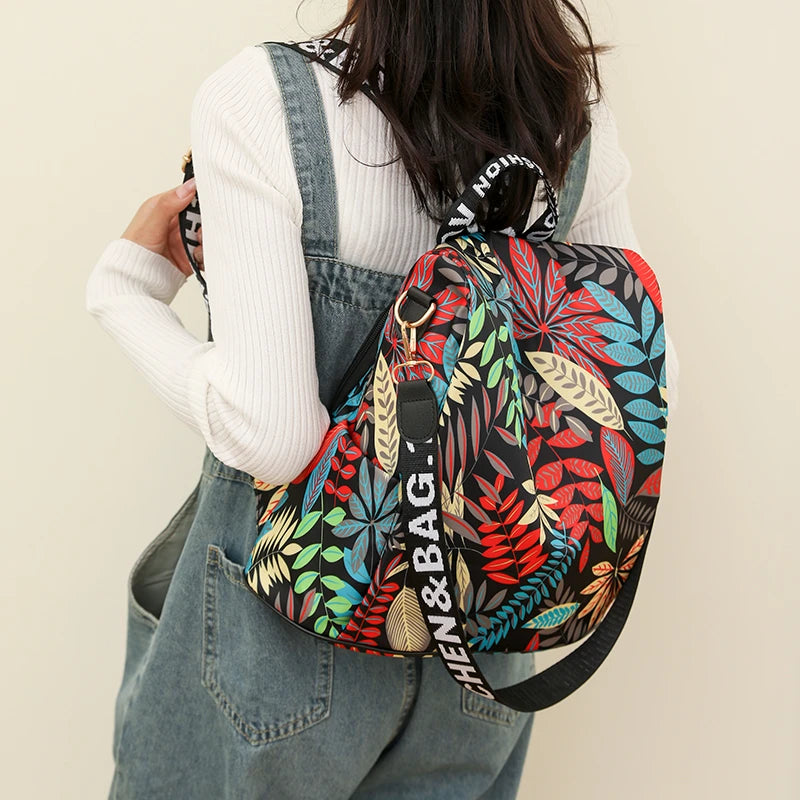 2023 New Waterproof Oxford Cloth Women Backpack Designer Travel Bagpack Fashion School Bags Casual Lides Shoulder Bag Sac a Main