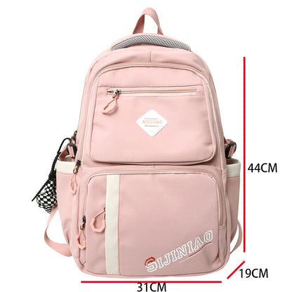 2023 New Woman Backpack Casual Student Rucksack High Quality Large Capacity Laptop Schoolbag For Teenage Girls