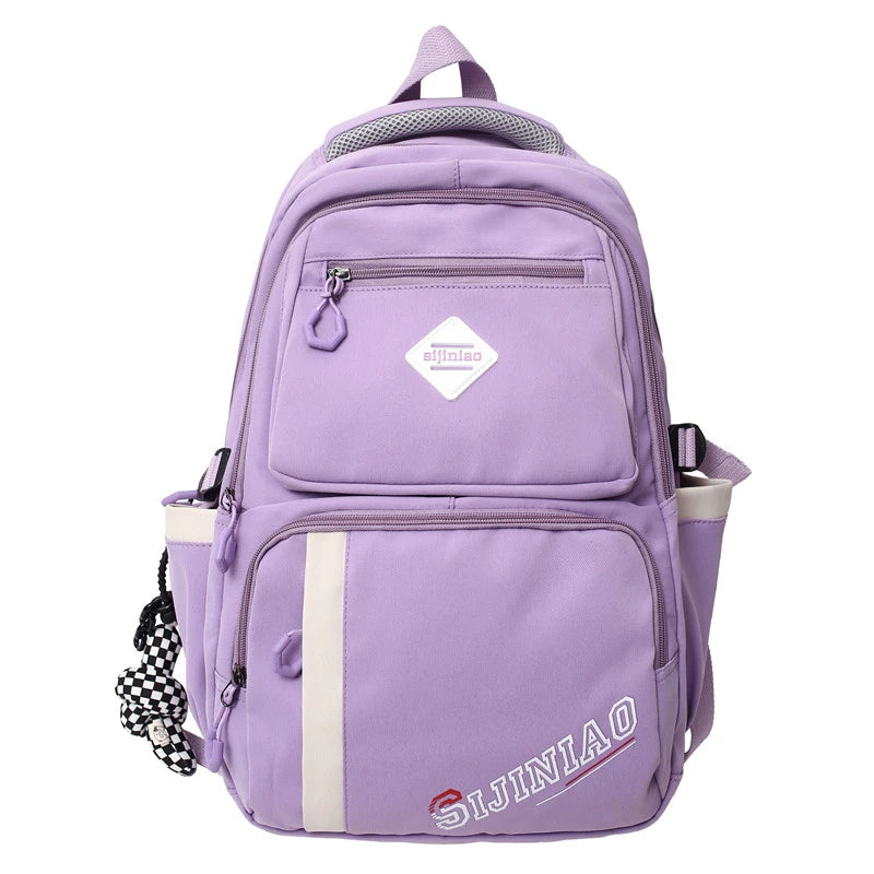 2023 New Woman Backpack Casual Student Rucksack High Quality Large Capacity Laptop Schoolbag For Teenage Girls