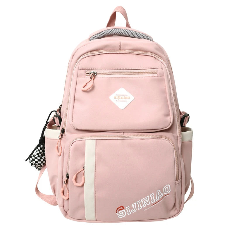 2023 New Woman Backpack Casual Student Rucksack High Quality Large Capacity Laptop Schoolbag For Teenage Girls