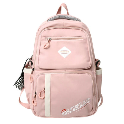 2023 New Woman Backpack Casual Student Rucksack High Quality Large Capacity Laptop Schoolbag For Teenage Girls