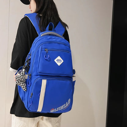 2023 New Woman Backpack Casual Student Rucksack High Quality Large Capacity Laptop Schoolbag For Teenage Girls
