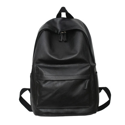 2023 New Woman Backpack PU Leather Rucksack Women's Knapsack Multi-pocket Bagpacks School Bags for Teenage Girls Boys Mochila