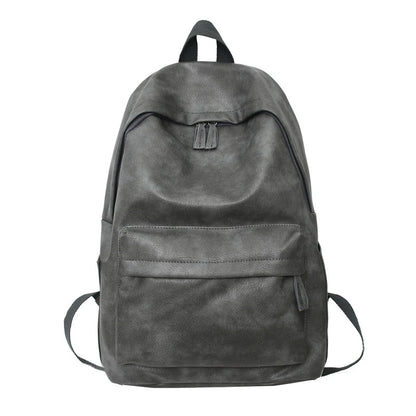 2023 New Woman Backpack PU Leather Rucksack Women's Knapsack Multi-pocket Bagpacks School Bags for Teenage Girls Boys Mochila
