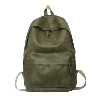 2023 New Woman Backpack PU Leather Rucksack Women's Knapsack Multi-pocket Bagpacks School Bags for Teenage Girls Boys Mochila