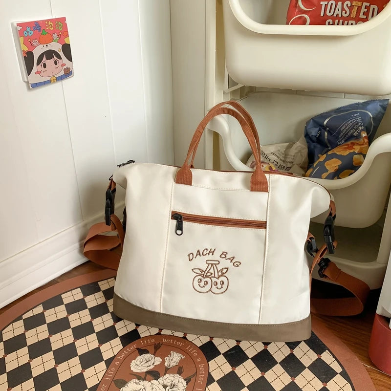 2023 New Woman Nylon Backpack Schoolbag For Teenage Girls Boys ,Casual Travel Rucksack Small High Quality