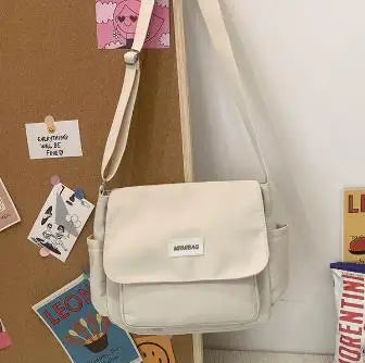 2023 New Woman Shoulder Bag Casual Nylon Ladies Book Crossbody Pack High Quality
