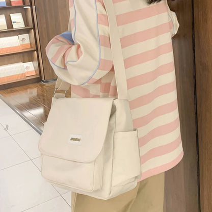 2023 New Woman Shoulder Bag Casual Nylon Ladies Book Crossbody Pack High Quality