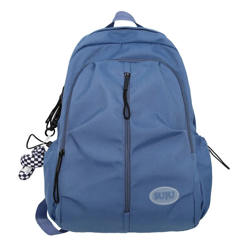 2023 New Women Backpack Female Cool Waterproof Nylon Travel Bag Large Capacity Kawaii Schoolbag Girl Student Bookbag