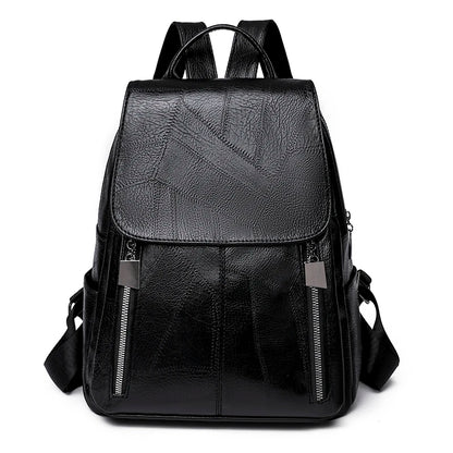 2023 New Women Leather Backpacks Fashion Shoulder Bags Female Backpack Ladies Travel Backpack School Bags For Girls Sac a Dos