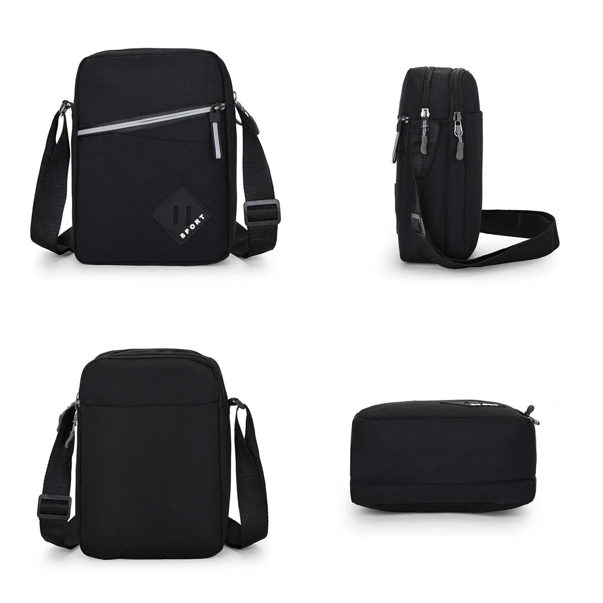 2023 New Women Shoulder Bags Nylon Messenger Handbags Fashion Mini Pouch Casual Solid Crossbody Bags For Women Shopper