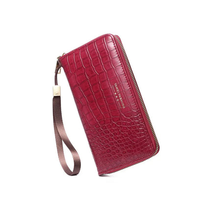 2023 New Women Wallets PU Lady Wristband Clutch Bags Girls Long Money Coin Purse Pack Card ID Holder Handbag bolsos  y  original