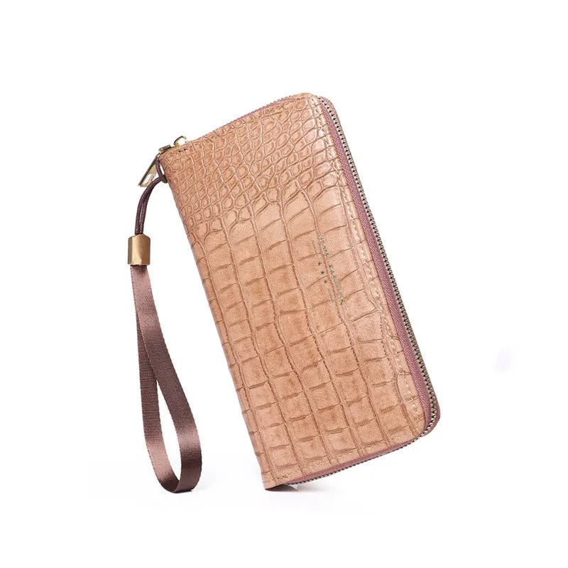 2023 New Women Wallets PU Lady Wristband Clutch Bags Girls Long Money Coin Purse Pack Card ID Holder Handbag bolsos  y  original
