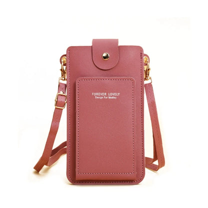2023 New Women's Messenger Phone Bag Touch Screen Clutch Bag Fashion Crossbody Shoulder Bags