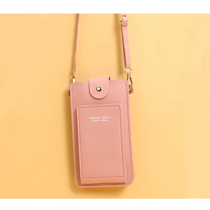 2023 New Women's Messenger Phone Bag Touch Screen Clutch Bag Fashion Crossbody Shoulder Bags