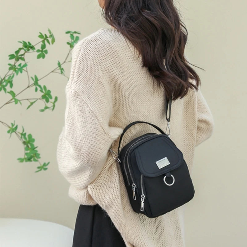 2023 New Womens Messenger Bag Layers Mini Bag Small Fashional Crossbody Simple Shoulder Bag