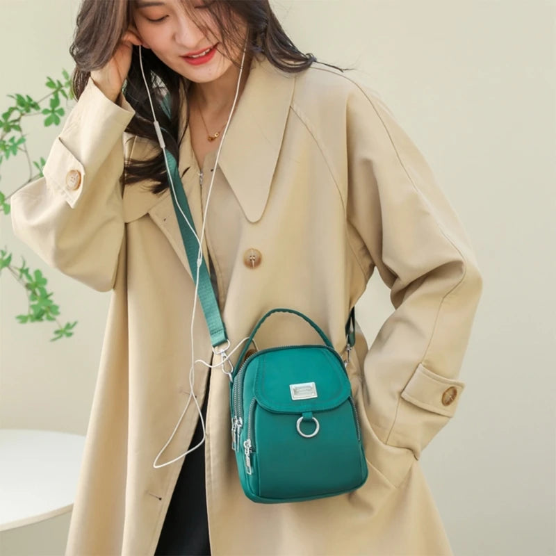 2023 New Womens Messenger Bag Layers Mini Bag Small Fashional Crossbody Simple Shoulder Bag