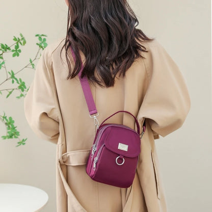2023 New Womens Messenger Bag Layers Mini Bag Small Fashional Crossbody Simple Shoulder Bag