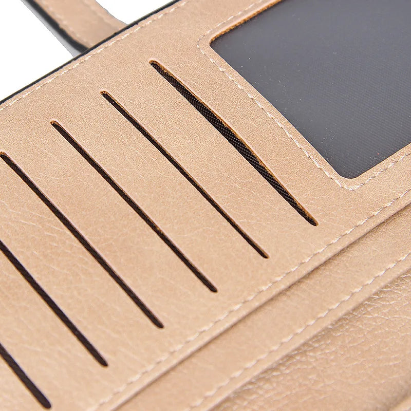 2023 PU Women Clutch Bag Female Phone Zipper Purses Card ID Holders Ladies Mini Wallets For Girls  sac a main sac pochette femme