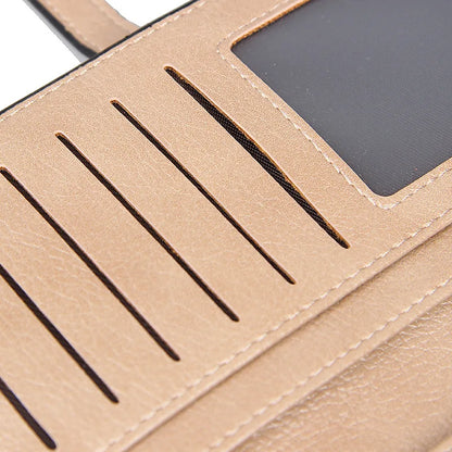 2023 PU Women Clutch Bag Female Phone Zipper Purses Card ID Holders Ladies Mini Wallets For Girls  sac a main sac pochette femme