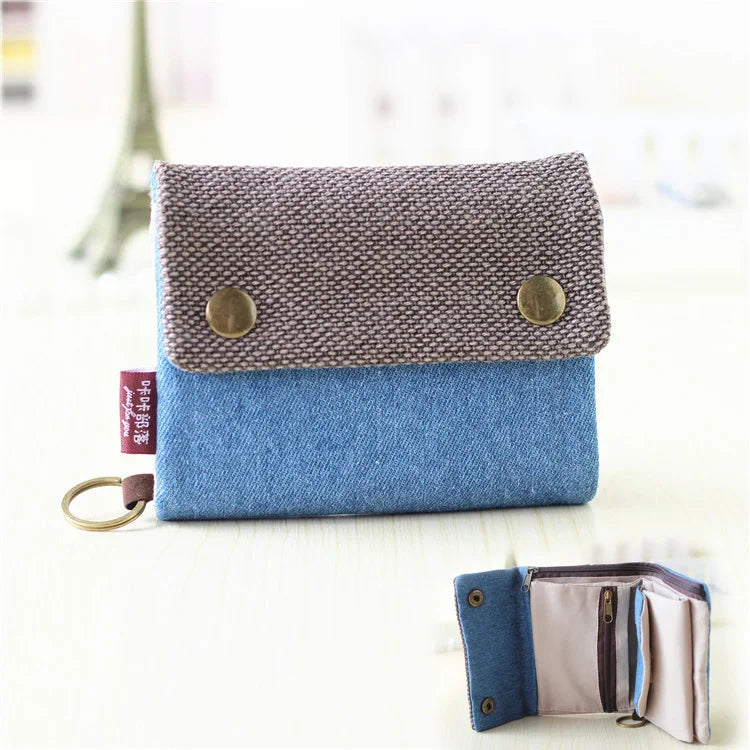2023 Red Heart A Women Wallets Large Capacity Canvas Lady Purse Handbags Girls Student Zipper Mobile Bag Coins Wallet carteira