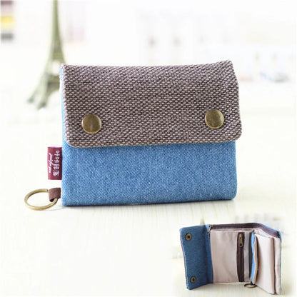 2023 Red Heart A Women Wallets Large Capacity Canvas Lady Purse Handbags Girls Student Zipper Mobile Bag Coins Wallet carteira