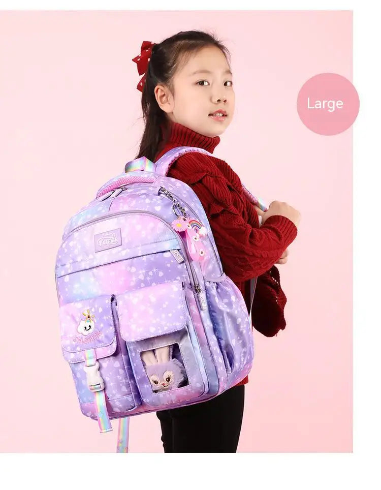 2023 Rimary School Backpack Cute Girl School Bag Waterproof Children's Bags Mochila Mujer Backpack For Kids Kawaii Mochilas