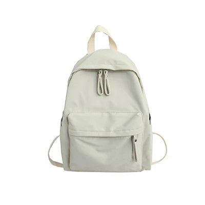 2023 School Backpack Women Canvas Student Double Shoulder Bag Schoolbag For Teenager Girls Boy satchel Bolsa Para La Escuela