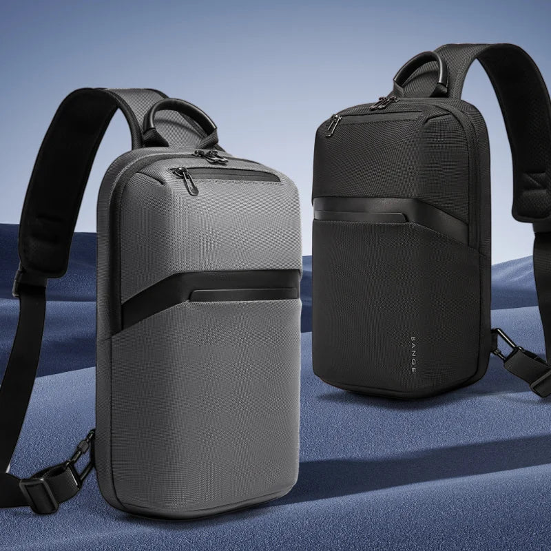 2023 Shoulder Bag Men Waterproof USB Male Crossbody Bag Women Short Travel Messenger Chest Sling Fashion Designer Chest Bag