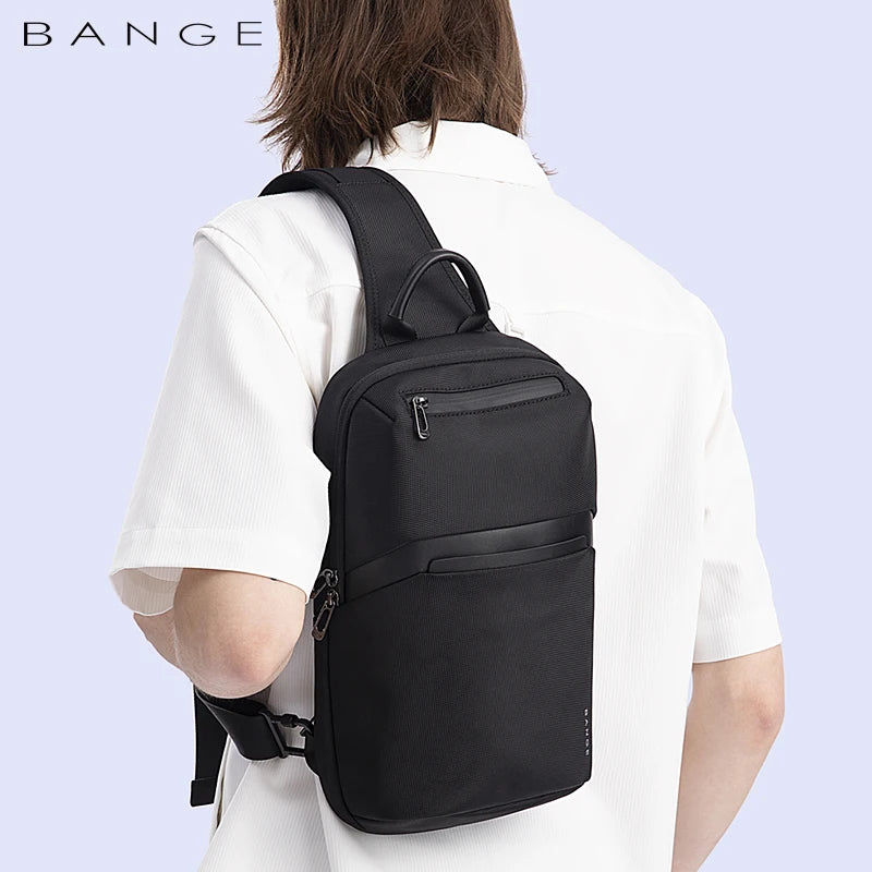 2023 Shoulder Bag Men Waterproof USB Male Crossbody Bag Women Short Travel Messenger Chest Sling Fashion Designer Chest Bag