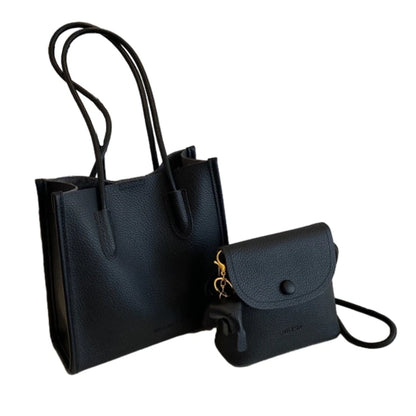 2023 Shoulder Bag Tote with Small Crossbody Bag Versatile Bucket Bag for Girl
