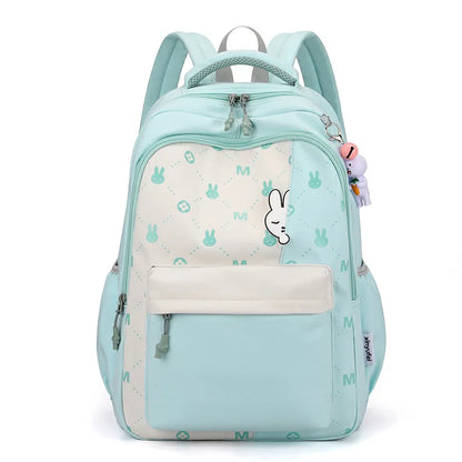 2023 Simple Fashion Girls School Backpacks Light Elementary Student School Bags Large Capacity Travel Bookbag Kawaii Back Pack