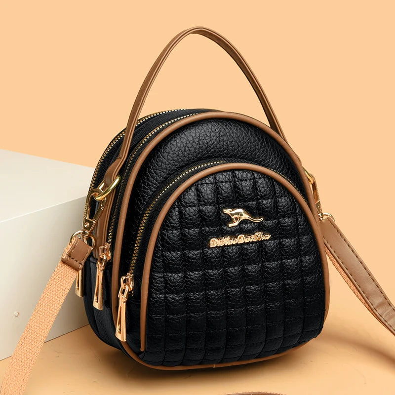 2023 Small Fashion Ladies Phone Bag Luxury Handbag Women Shoulder Crossbody Bag Designer High Quality Soft Leather Messenger Sac