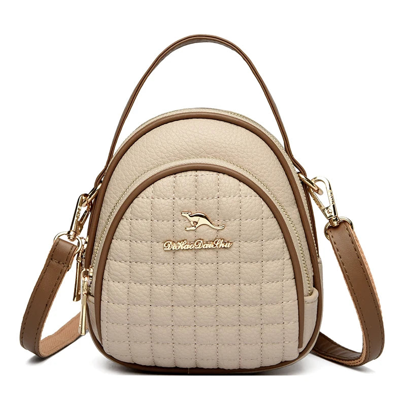2023 Small Fashion Ladies Phone Bag Luxury Handbag Women Shoulder Crossbody Bag Designer High Quality Soft Leather Messenger Sac