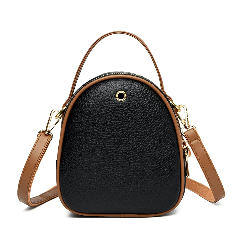 2023 Small Fashion Ladies Phone Bag Luxury Handbag Women Shoulder Crossbody Bag Designer High Quality Soft Leather Messenger Sac