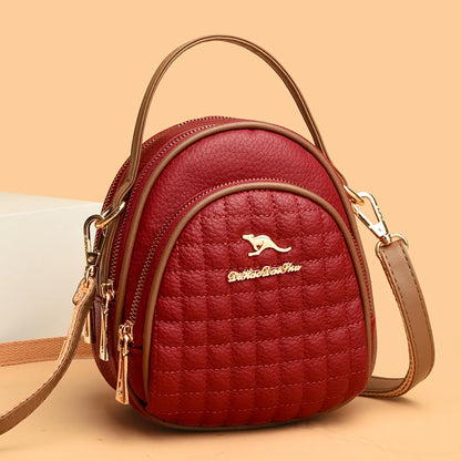 2023 Small Fashion Ladies Phone Bag Luxury Handbag Women Shoulder Crossbody Bag Designer High Quality Soft Leather Messenger Sac