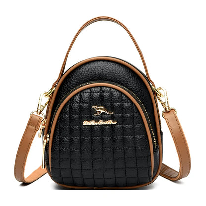 2023 Small Fashion Ladies Phone Bag Luxury Handbag Women Shoulder Crossbody Bag Designer High Quality Soft Leather Messenger Sac
