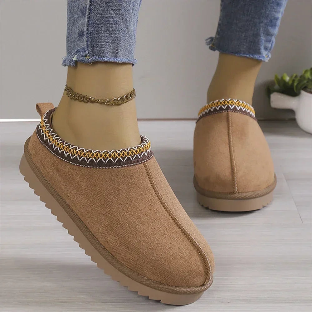 2023 Soles Women Shoe Boots Winter Boston Cashmere Warm Women New Snow New Shoes Boots Cotton For Boston Thick Boots Collection