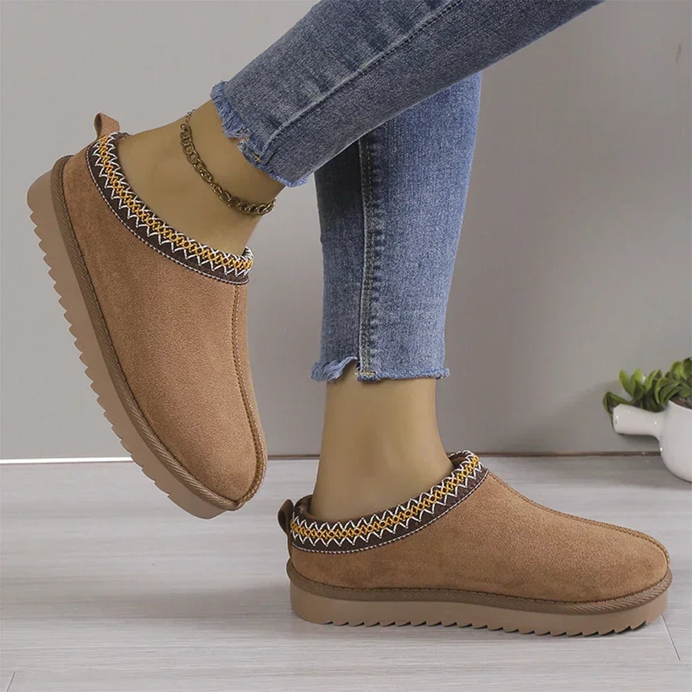 2023 Soles Women Shoe Boots Winter Boston Cashmere Warm Women New Snow New Shoes Boots Cotton For Boston Thick Boots Collection