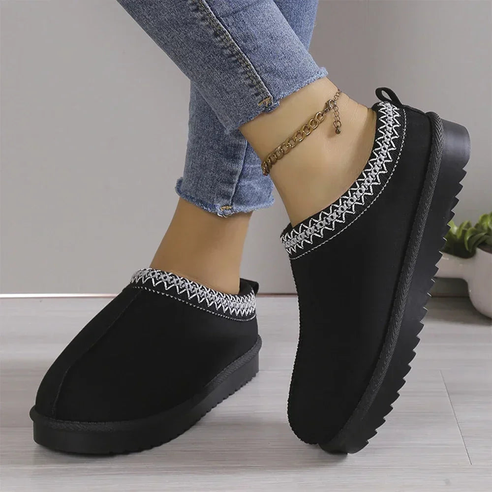 2023 Soles Women Shoe Boots Winter Boston Cashmere Warm Women New Snow New Shoes Boots Cotton For Boston Thick Boots Collection