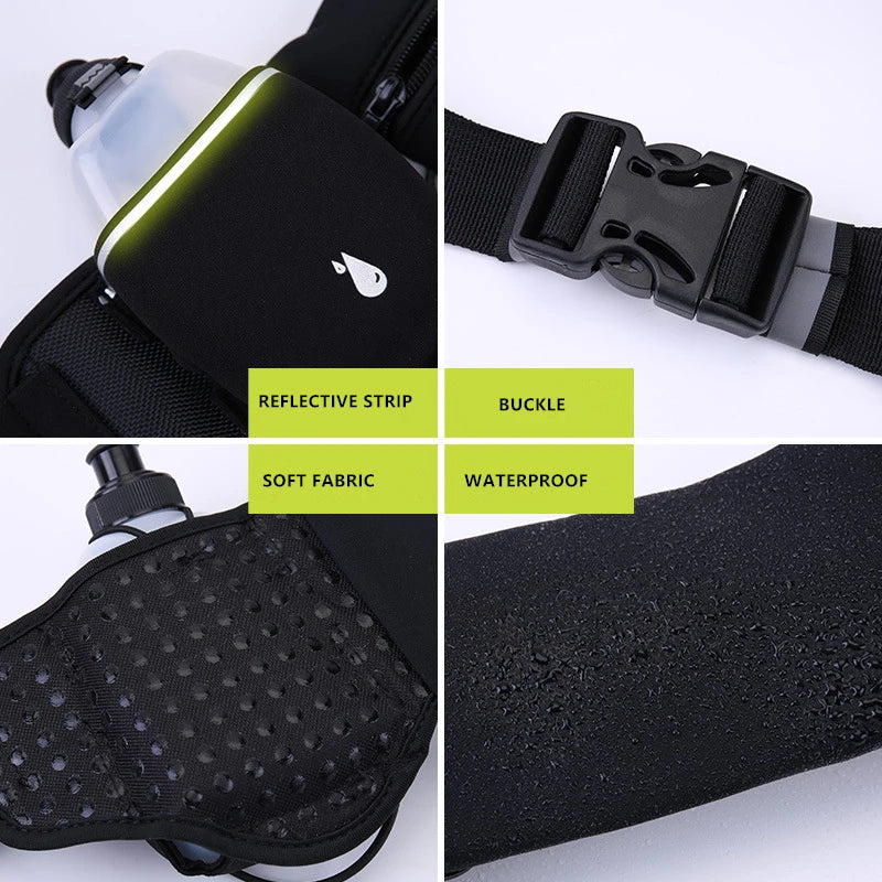 2023 Sport Waist Bag Fanny Pack  Women Men Crossbody Wallet Belt Phone Bag Boys Anti-Theft Running Pouch Money Girls Bum Bags