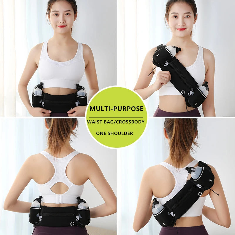 2023 Sport Waist Bag Fanny Pack  Women Men Crossbody Wallet Belt Phone Bag Boys Anti-Theft Running Pouch Money Girls Bum Bags