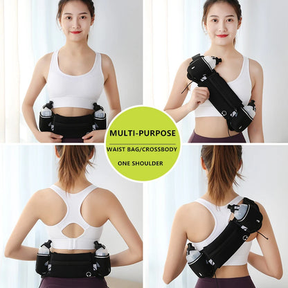 2023 Sport Waist Bag Fanny Pack  Women Men Crossbody Wallet Belt Phone Bag Boys Anti-Theft Running Pouch Money Girls Bum Bags