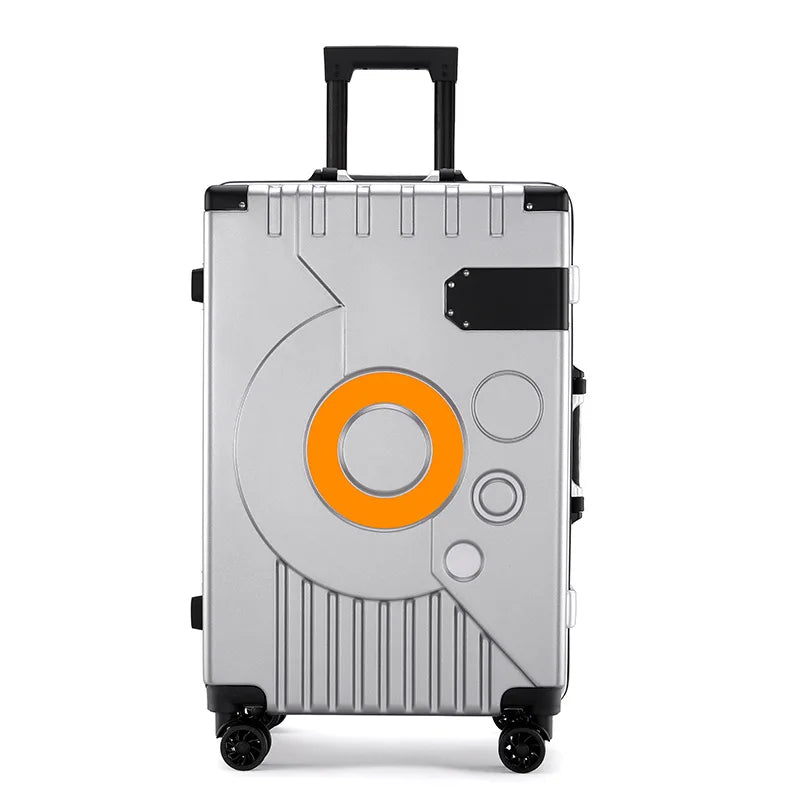 2023 Travel spinner luggage 20/22/24/26 inches Aluminum frame rolling suitcase woman Fashion trolley case business Boarding box