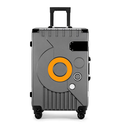 2023 Travel spinner luggage 20/22/24/26 inches Aluminum frame rolling suitcase woman Fashion trolley case business Boarding box